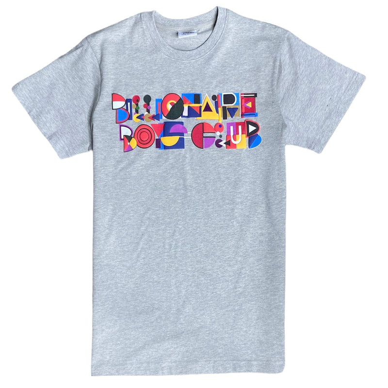 Billionaire Boys Club BB Design SS T Shirt (Heather Grey) 821-2201