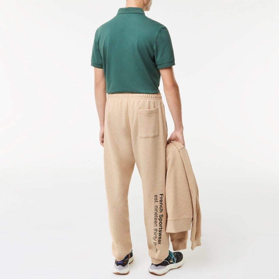 Lacoste Print Trackpants (Beige) XH0103-51