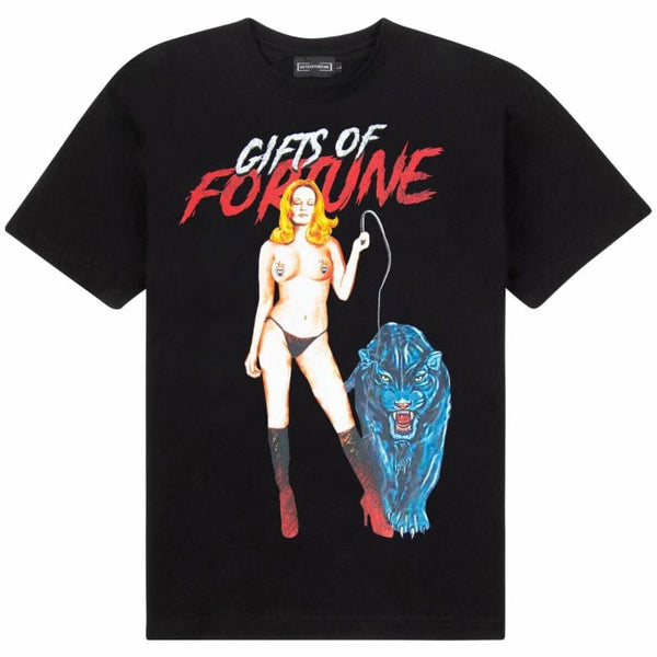Gift Of Fortune Pain Is Pleasure T Shirt (Black)