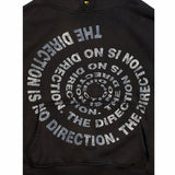 Diet Starts Monday Spiral Hoodie (Vintage Black) DSM-HOL22-010