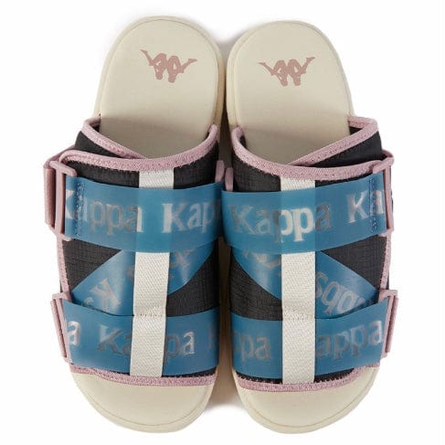 Kappa Authentic Mitel 1 Sandals (Black Jet/Eggnog/Blue Storm) 3118C8W