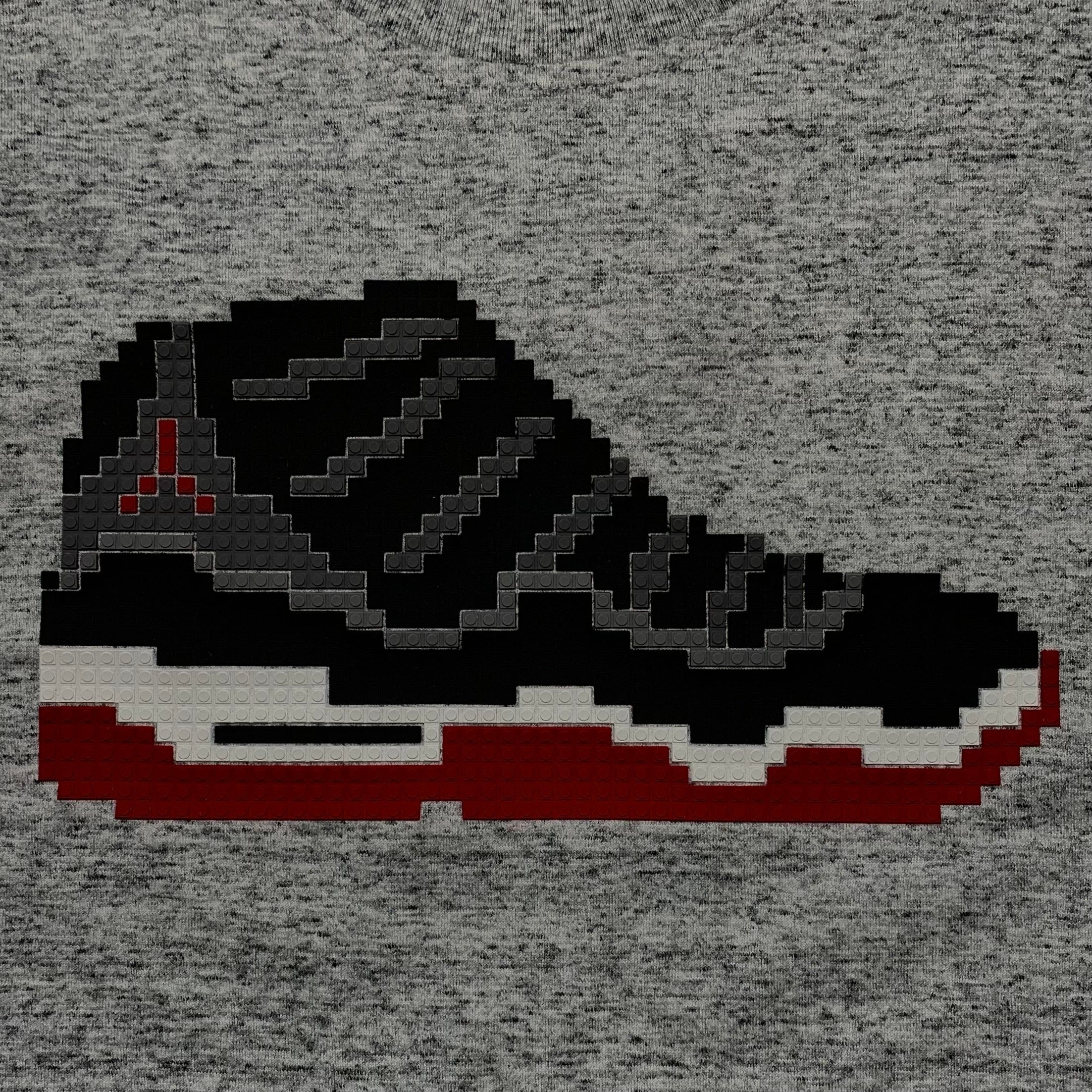 Mostly Heard Rarely Seen Dunk Sneaker T-Shirt (H. Grey) - MHEB02AG