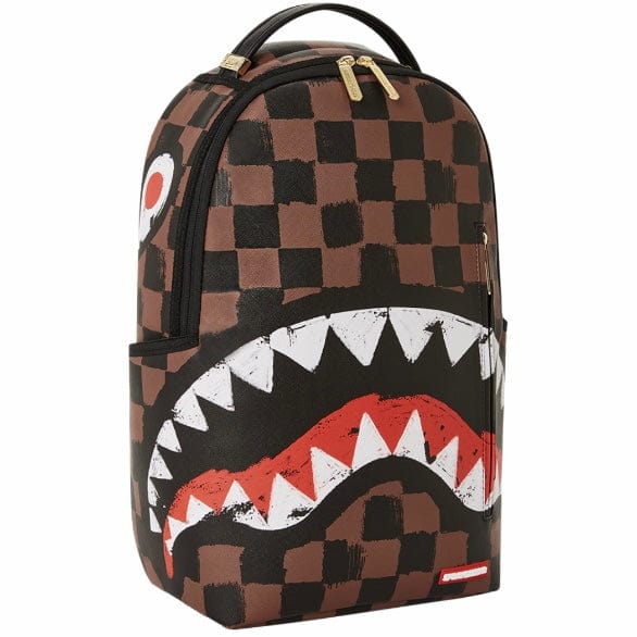 Sprayground Sharks In Paris Painted DLXVF Backpack