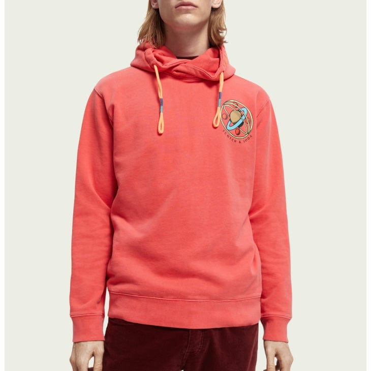 Scotch & Soda Felpa Artwork Hoodie (Combo A) 169512