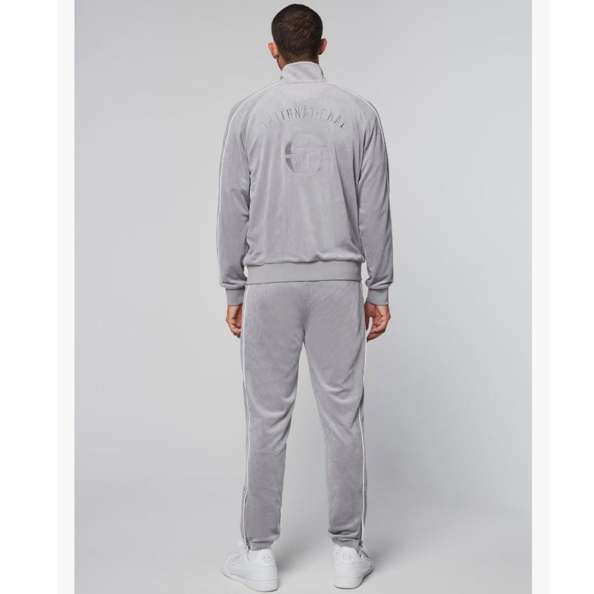 Sergio Tacchini Sovana Velour Tracksuit (Sleet)