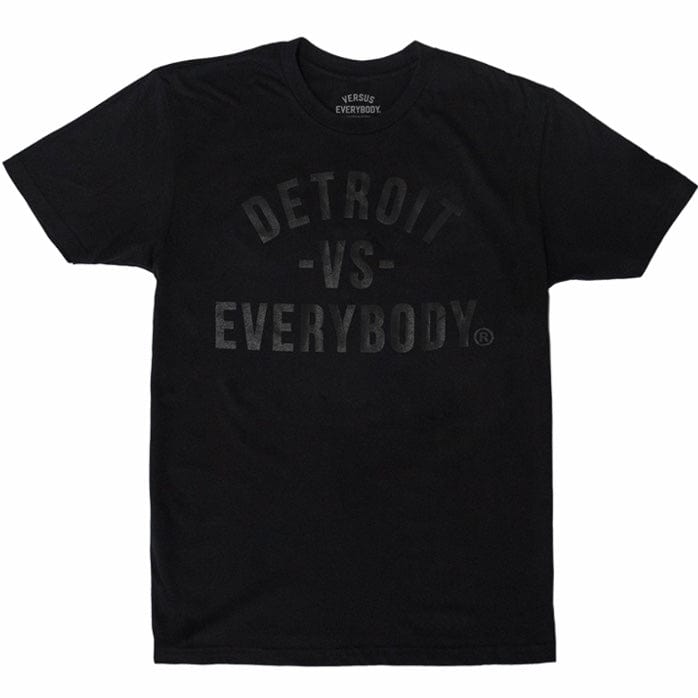 Detroit Vs Everybody T-Shirt Black/Black
