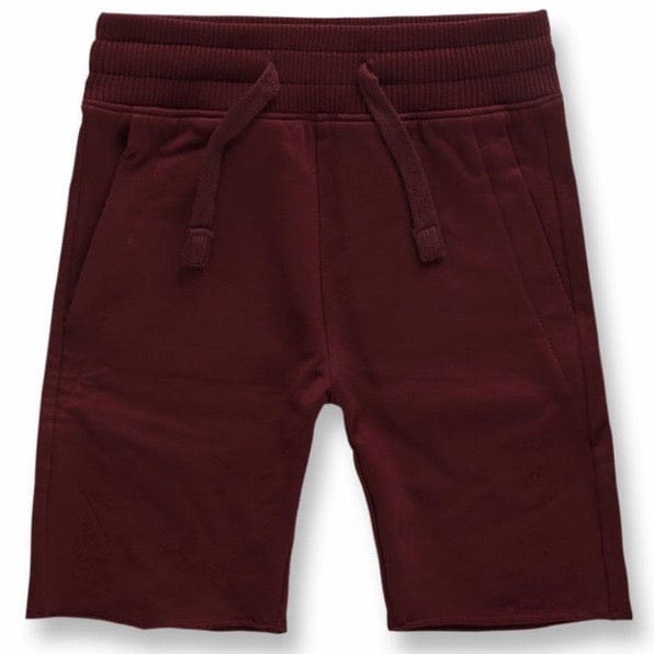 Juniors Jordan Craig Palma French Terry Shorts (Wine) 8350SAB