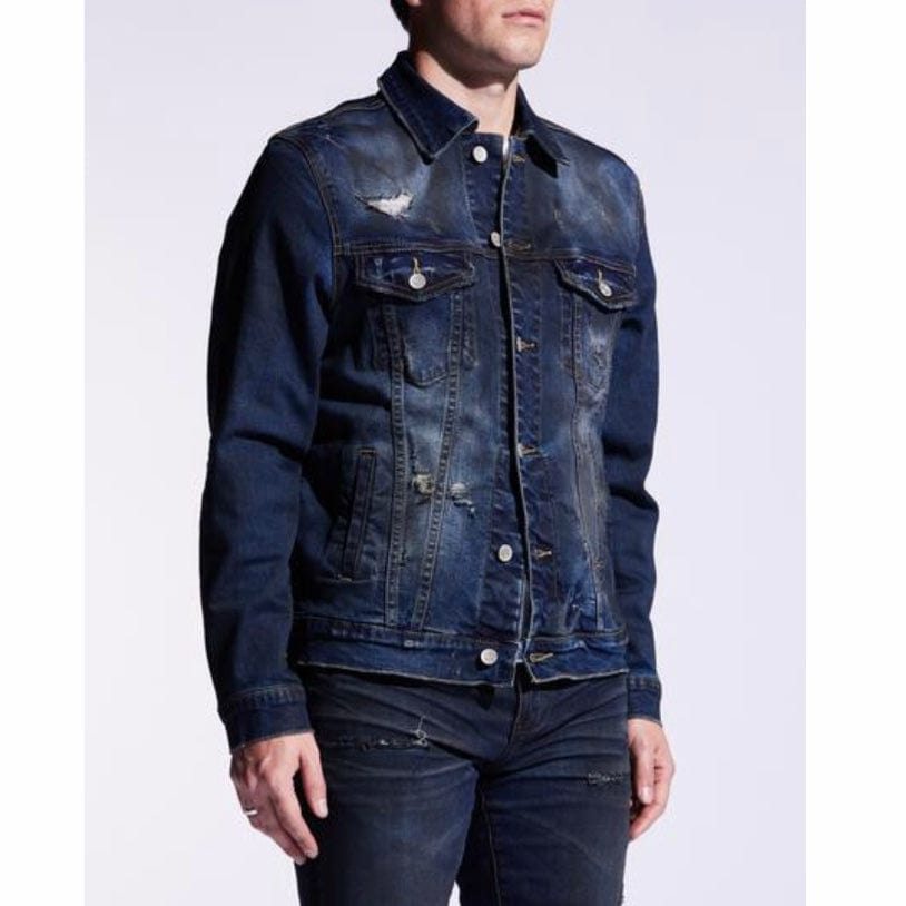 Crysp Bering Denim Jacket (Deep Indigo) CRYSPF121-201