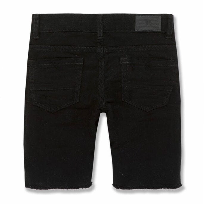 Boys Jordan Craig Tulsa Twill Shorts (Jet Black) J3187SB