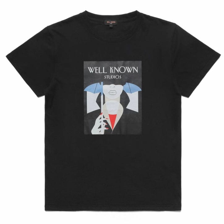 Well Known The Studios Tee (Black) 911-9203