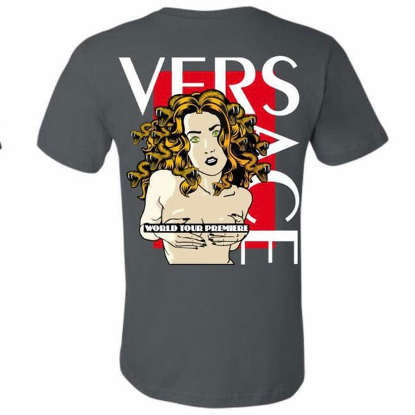 World Tour Versace Cover Up World Tour T Shirt (Grey)