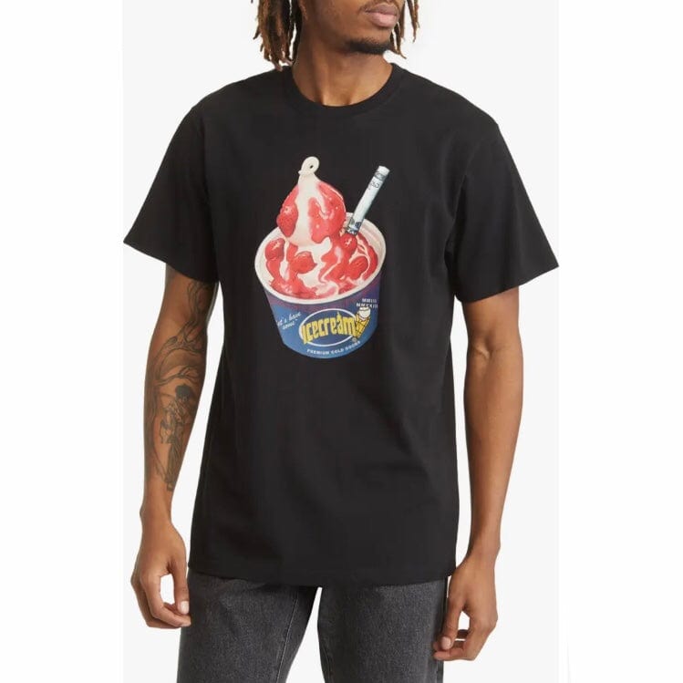 Ice Cream Glaze SS Tee (Black) 431-2202