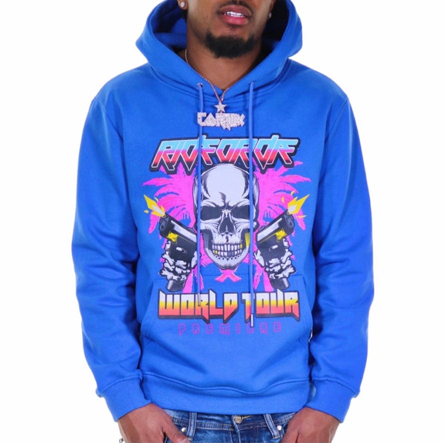 World Tour Ride Or Die Tour Hoodie (Royal Blue)