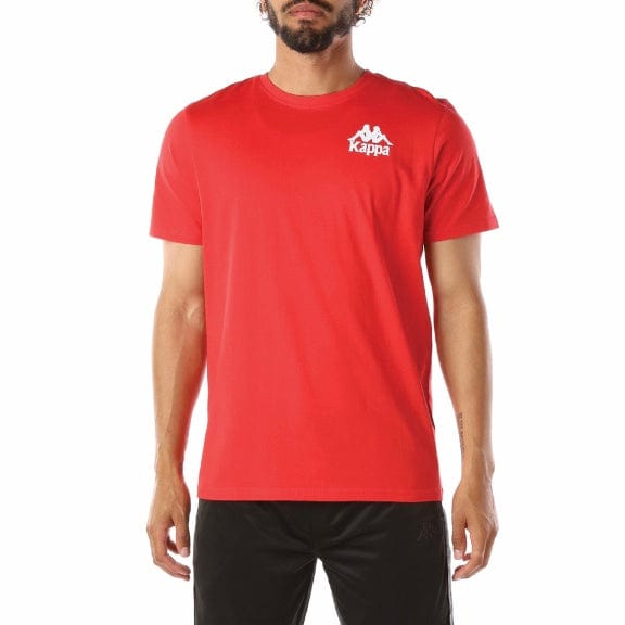 Kappa Authentic Ables T Shirt (Red Paprika) 351B7HW