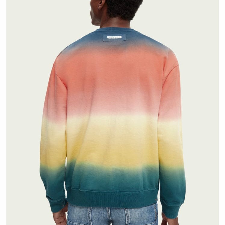 Scotch & Soda Tie-dye Felpa Crewneck Sweatshirt (Combo C) 169189