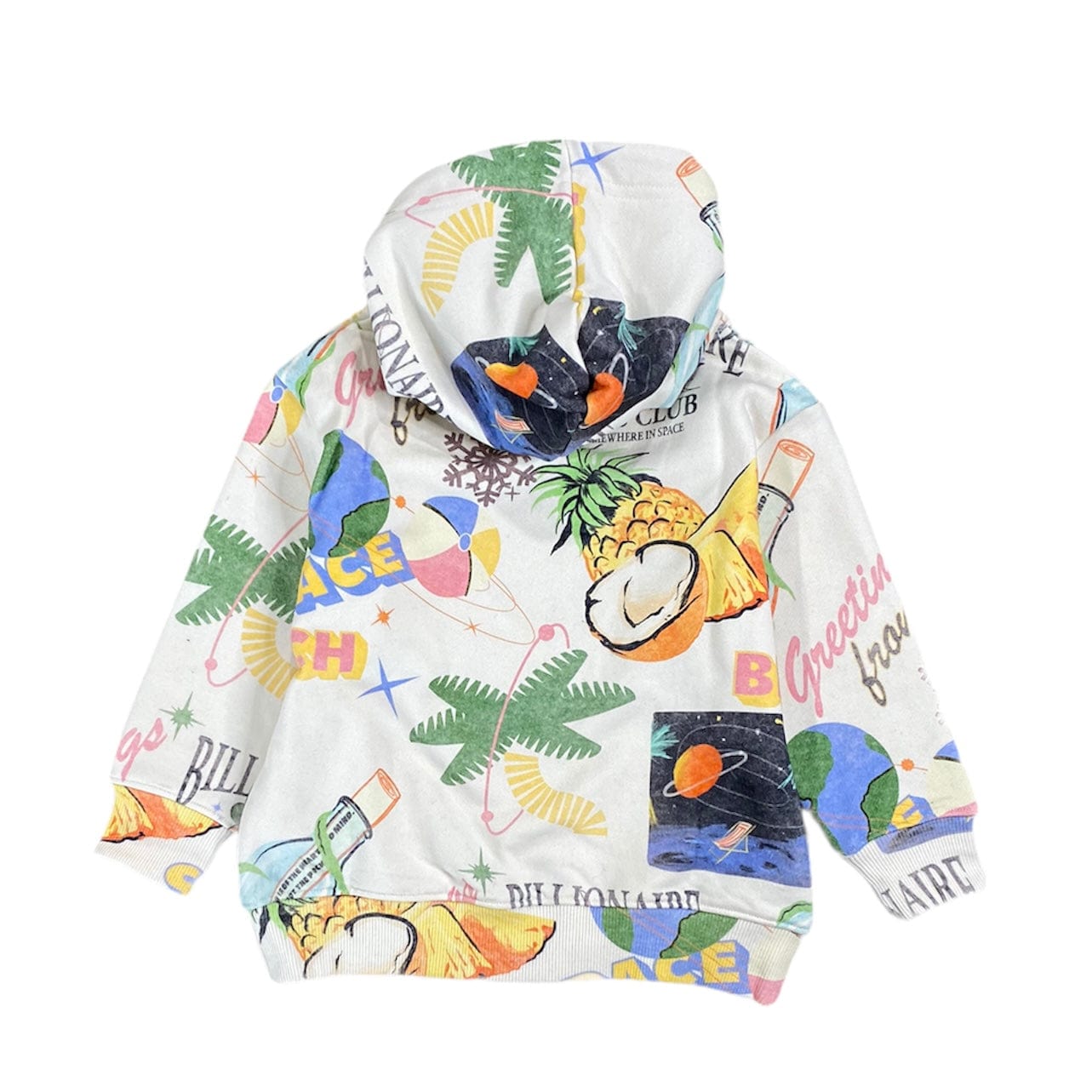 Kids Billionaire Boys Club BB Utopia Hoodie (Whisper White) 813-8303