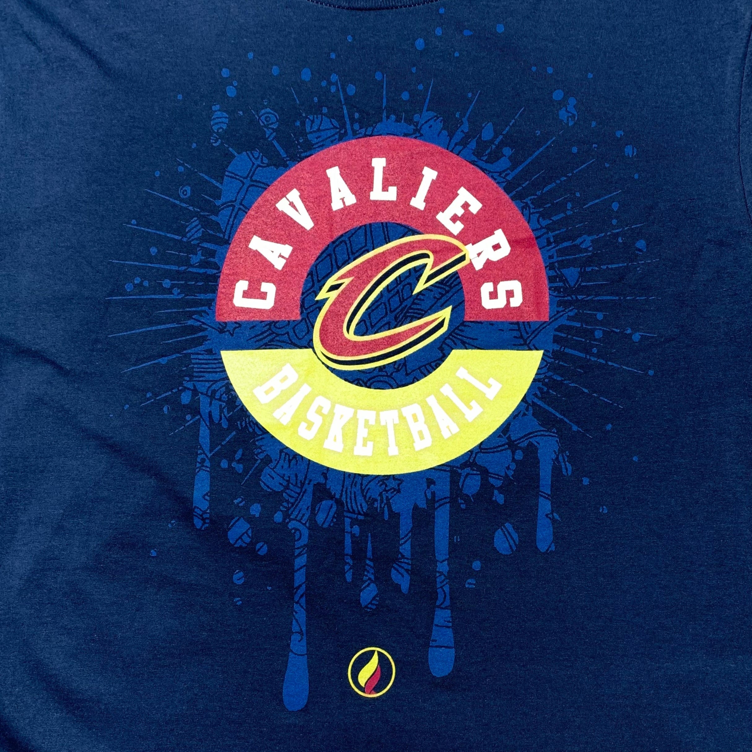 FISLL Cleveland Cavalier's T-Shirt (Navy) - NBA1234NVY