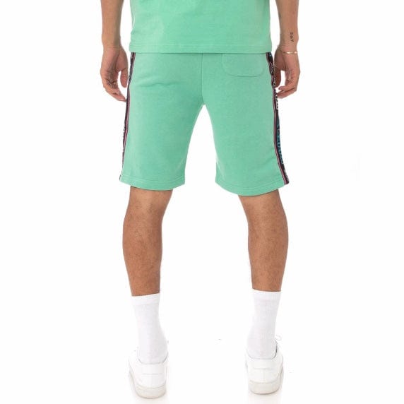 Kappa Logo Tape Asved 2 Shorts (Green/Black-Blue/White) 34152QW