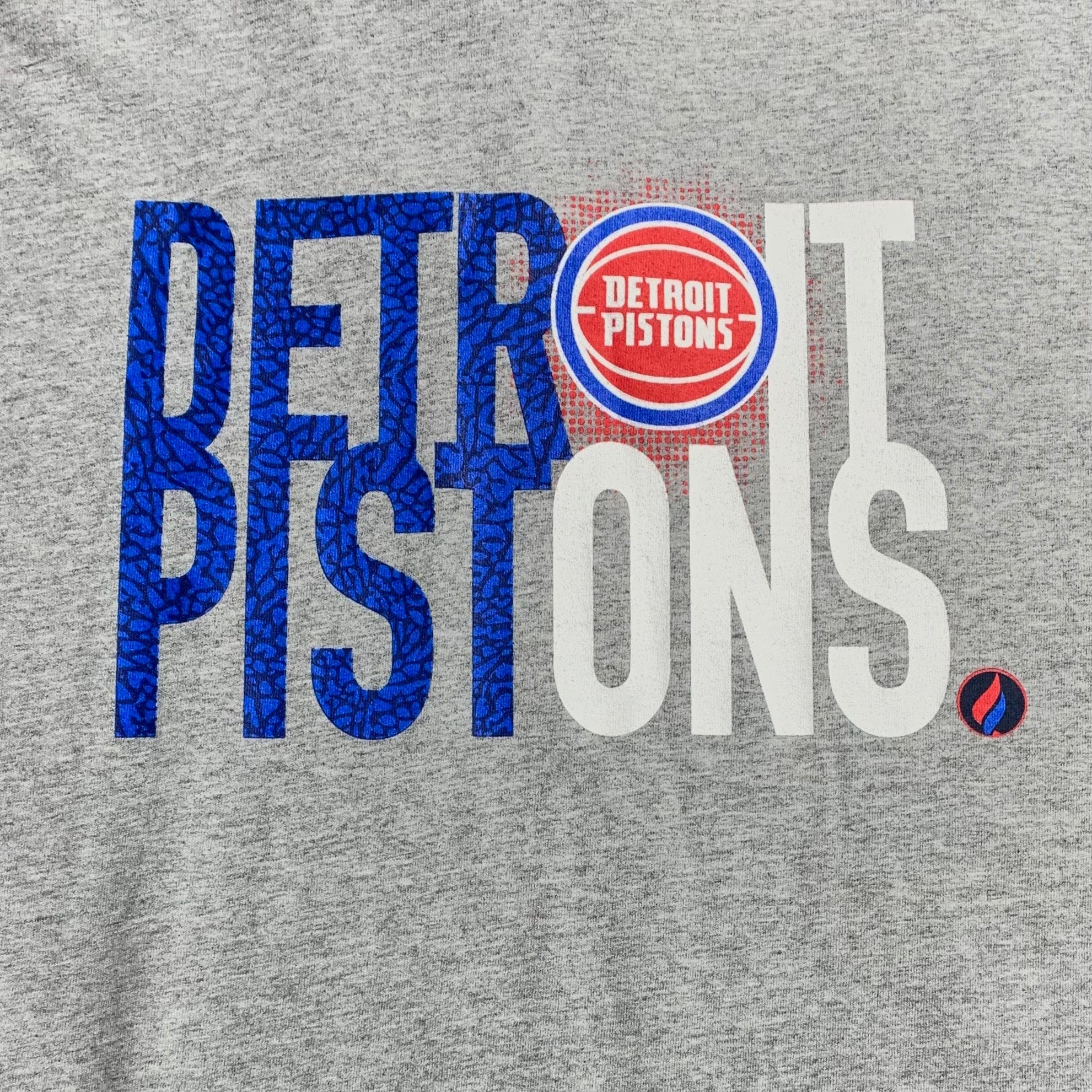 Fissl Detroit Piston's T-Shirt (Grey) - NBA1234