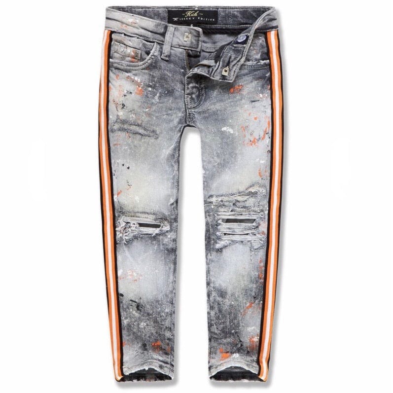 Kids Jordan Craig Sparta Striped Denim (Starfish) JM3441K