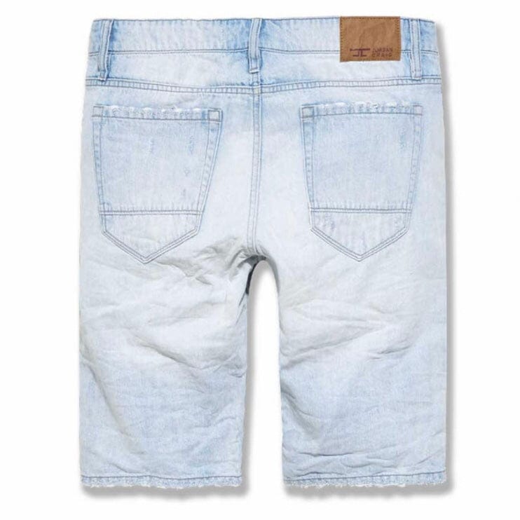 Jordan Craig Rip & Tear Shorts (Ice Blue) J3186S