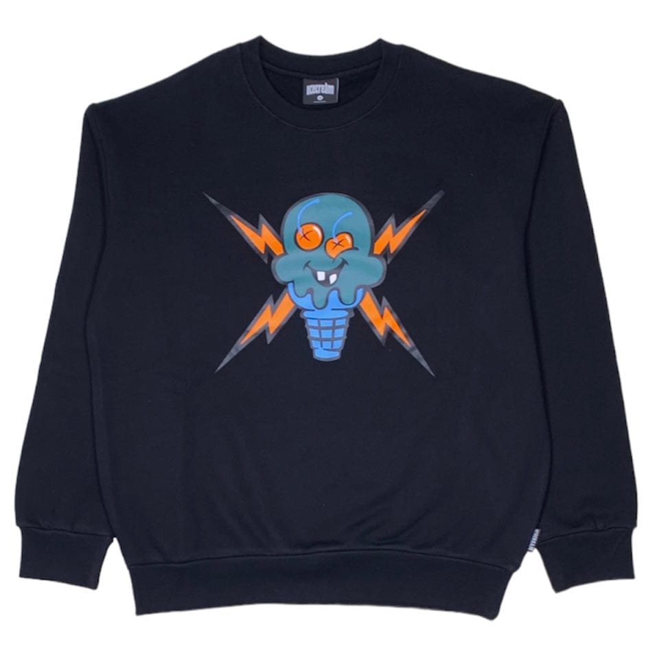 Ice Cream Electric Crewneck (Black) 421-9303