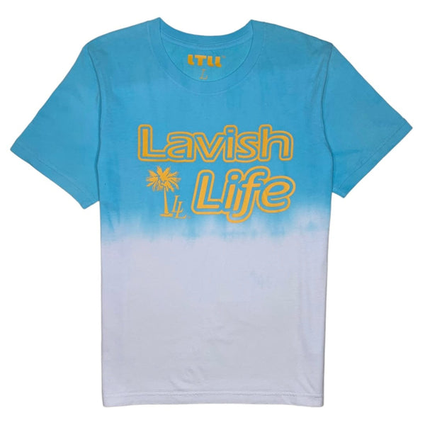 LTLL Palm Tree T-Shirt (Sky Blue) - LLTL291812
