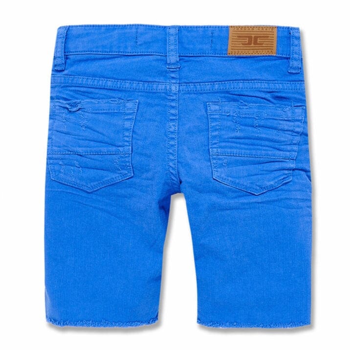 Kids Jordan Craig Tulsa Twill Shorts (Royal) J3187SK