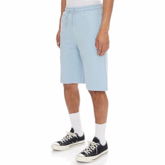 Kappa Logo Fleece Mabok Shorts (Light Blue)