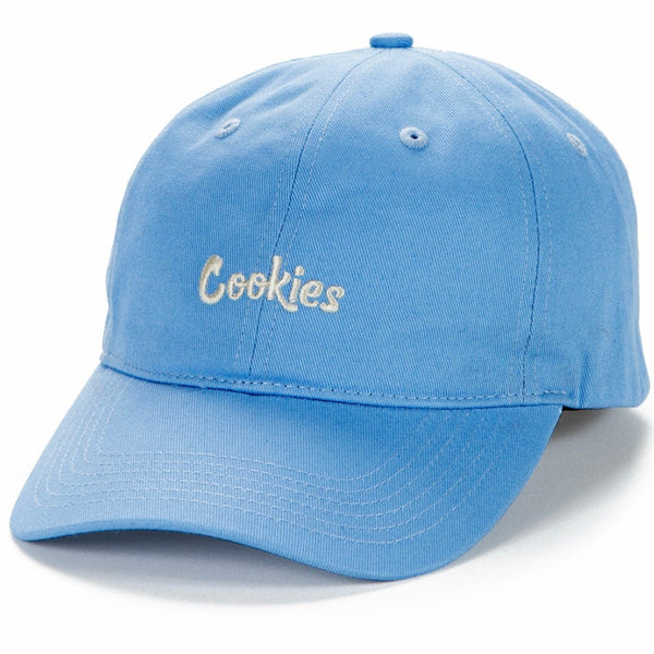 Cookies Original Mint Cotton Canvas Embroidered Dad Hat (Sky Blue/Cream)