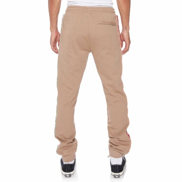 Kappa 222 Banda Jupiterterry Sweatpants (Brown/Green Sage) 381I4EW