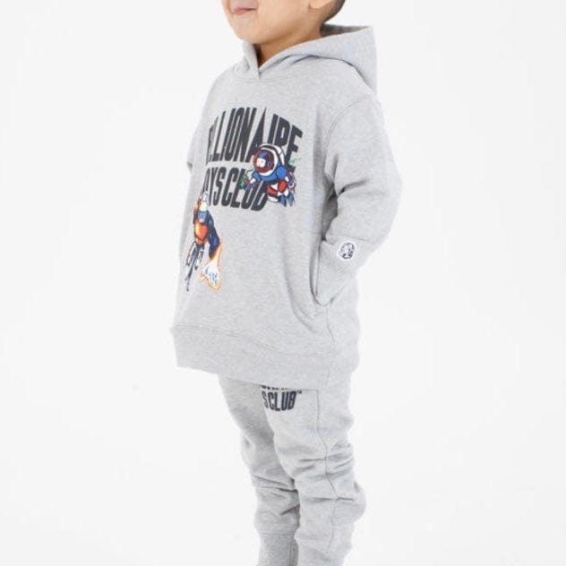 Kids Billionaire Boys Club BB Boom Sweatpants (Heather Grey) 823-1101