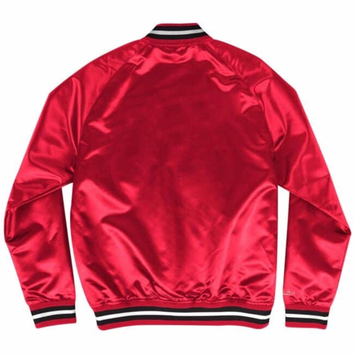 Mitchell & Ness Nba Chicago Bulls Lightweight Satin Jacket (Scarlet)