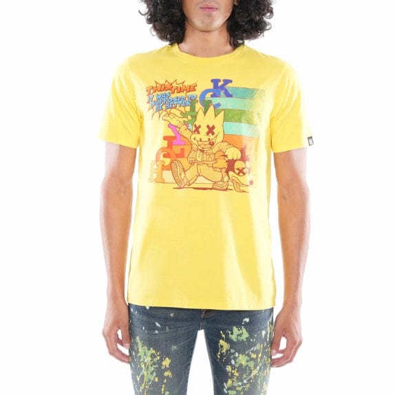 Cult Of Individuality "Killer" SS Tee (Maize) 623A4-K68A