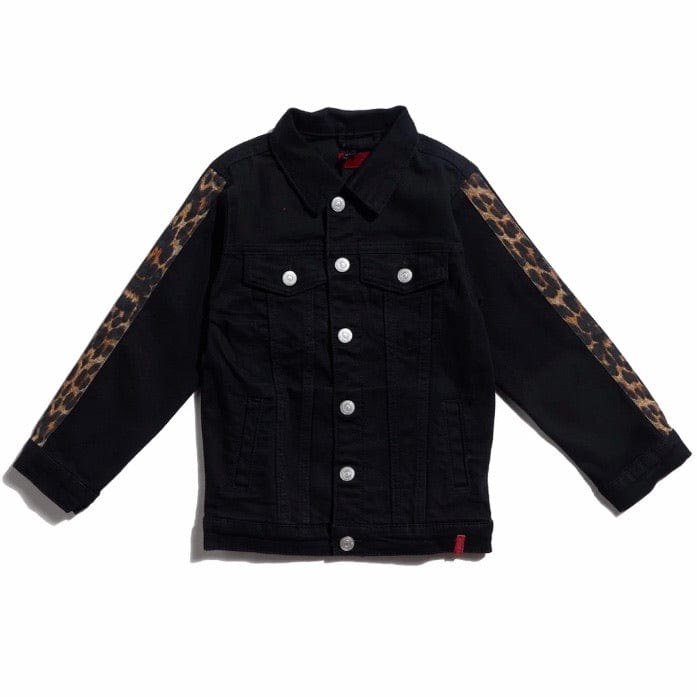 Haus Of Jr Marcos Denim Jacket (Black Cheetah) - HOJFA20-202