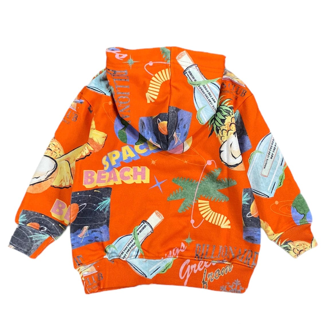 Kids Billionaire Boys Club BB Utopia Hoodie (Vibrant Orange) 813-8303