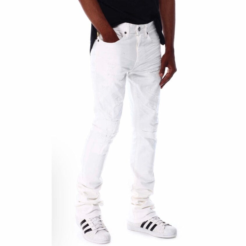 Jordan Craig Martin Flare Stacked Denim (Cream) JTF955R