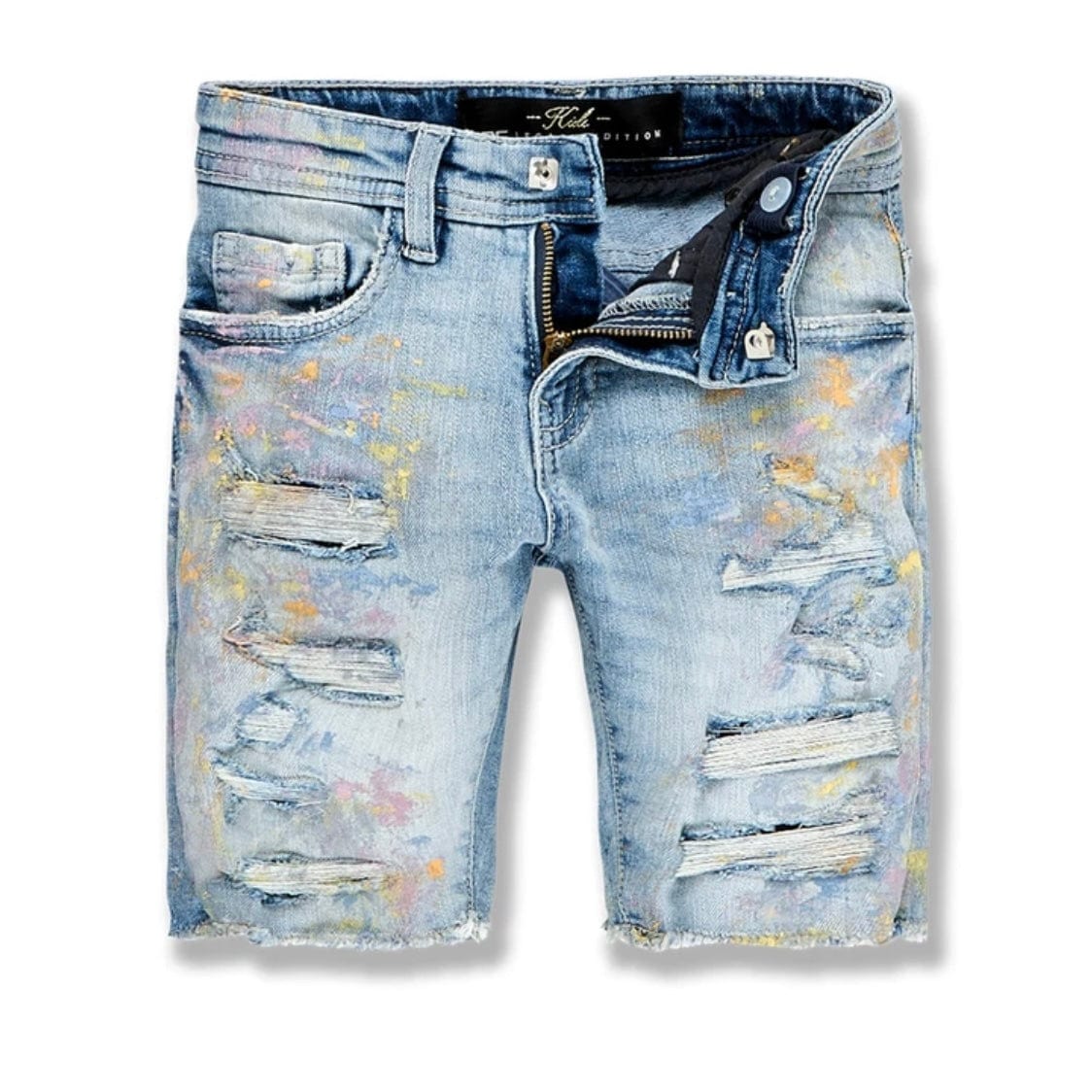 Boys Jordan Craig Vengeance Denim Shorts (Sunrise) J3176SB