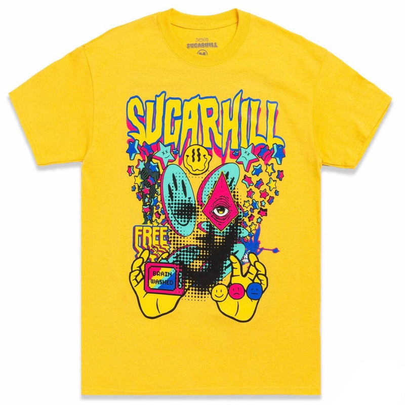 Sugar Hill Brainwashed T Shirt (Yellow) SH-SUM221-22