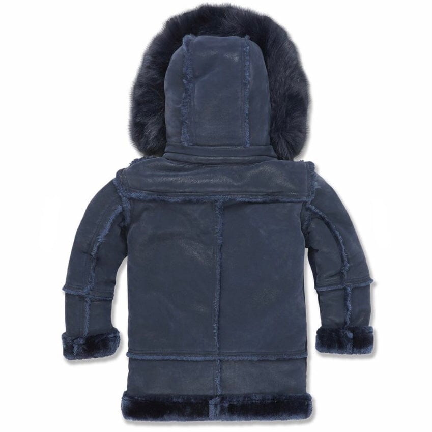 Kids Jordan Craig Denali Shearling Jacket (Navy) 91540K