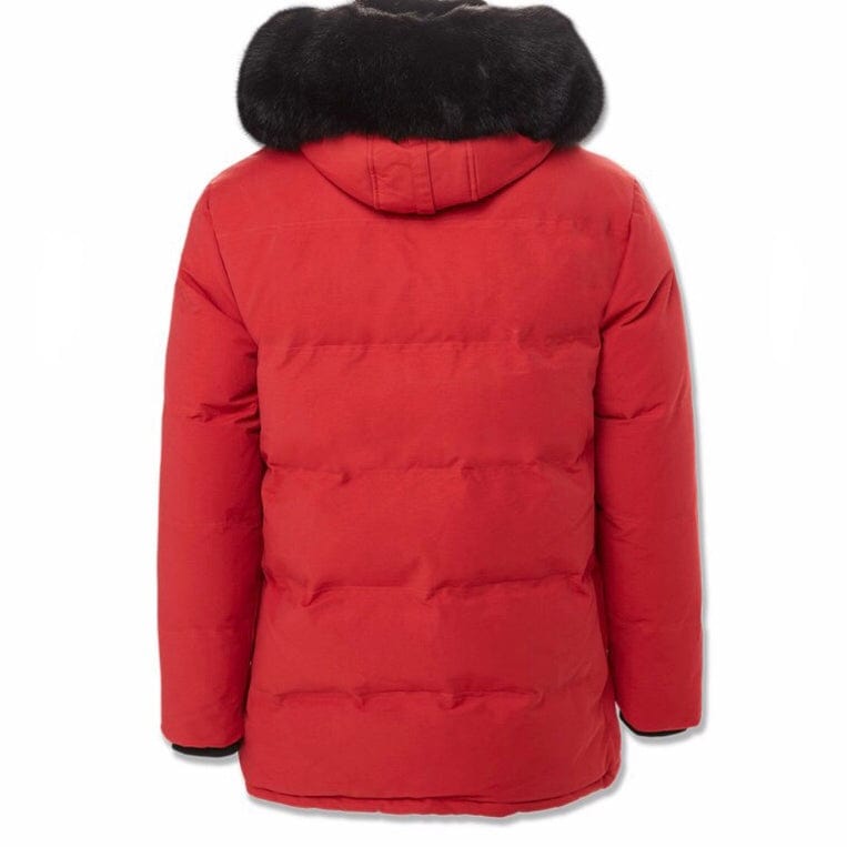 Jordan Craig Bismarck Fur Lined Parka Jacket (Red) 91537