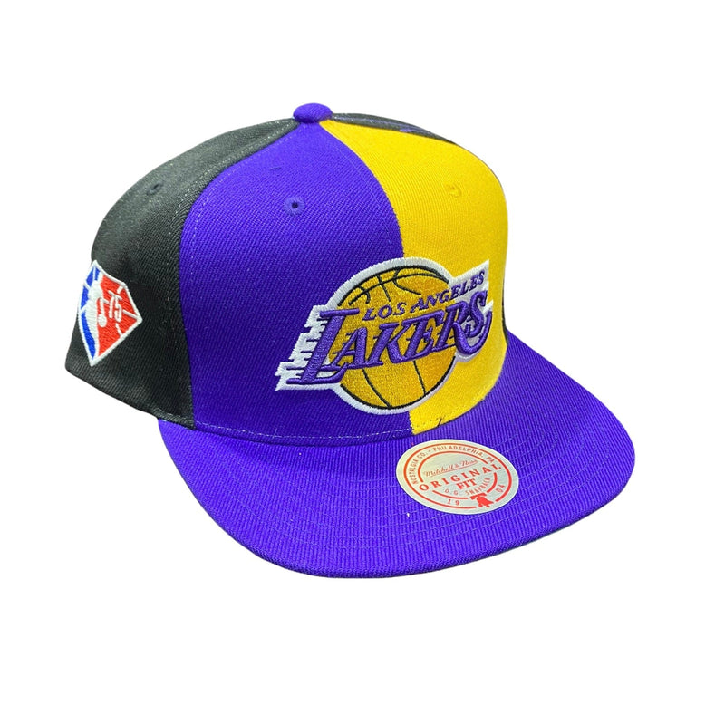 Mitchell & Ness Nba What The Los Angeles Lakers Snapback (Purple)