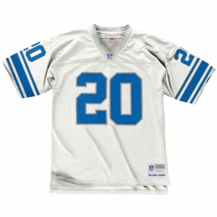 Mitchell & Ness Barry Sanders NFL Detroit Lions 1996 Legacy Jersey (White)