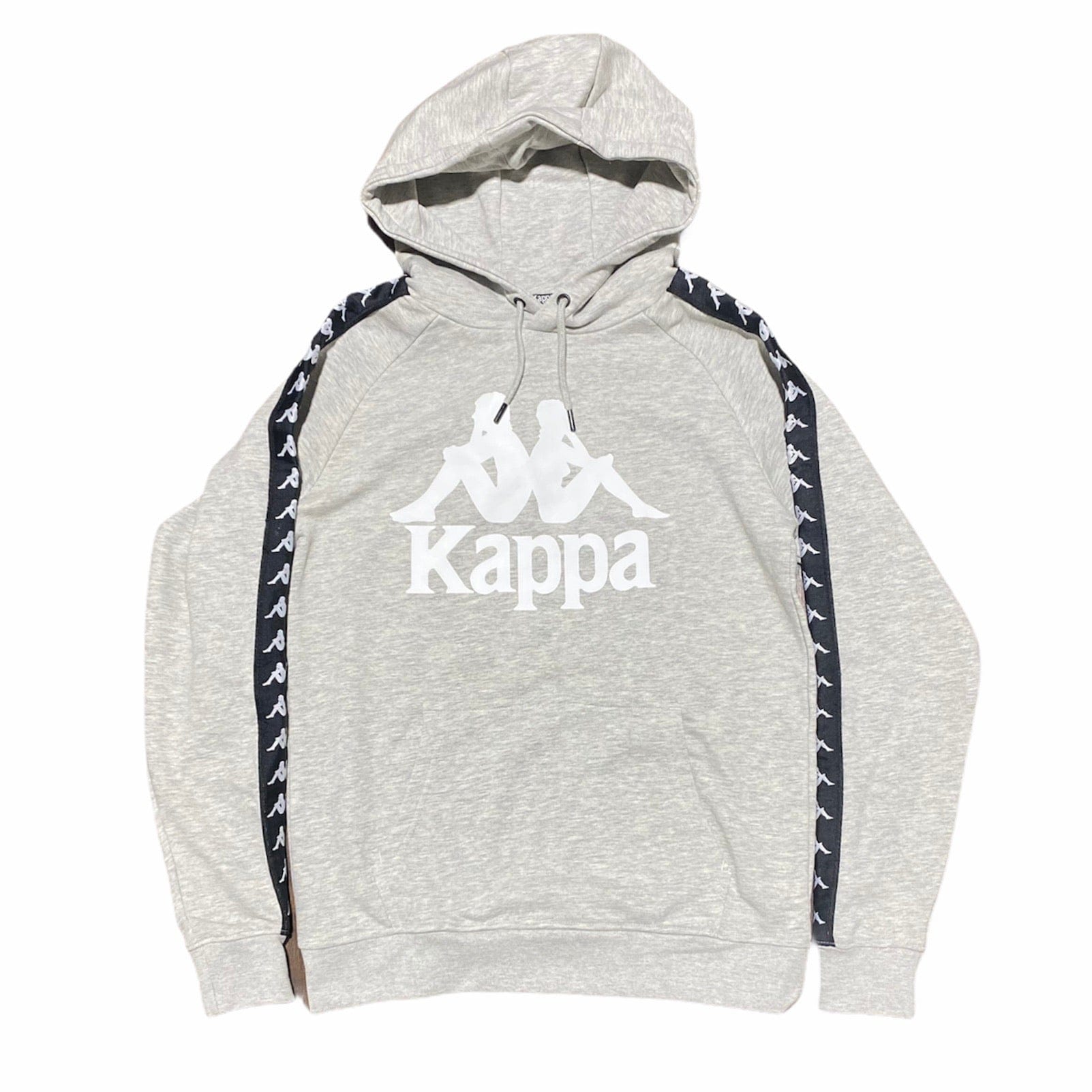 Kappa 222 Banda Hurtado 2 Hoodie (Grey Md/Mel Black)