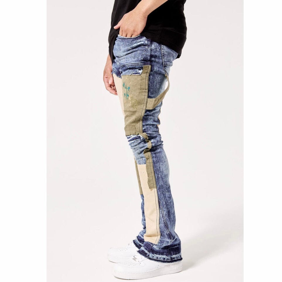 Jordan Craig Sean Stacked Forest Hill Denim (Aged Wash) JSF250