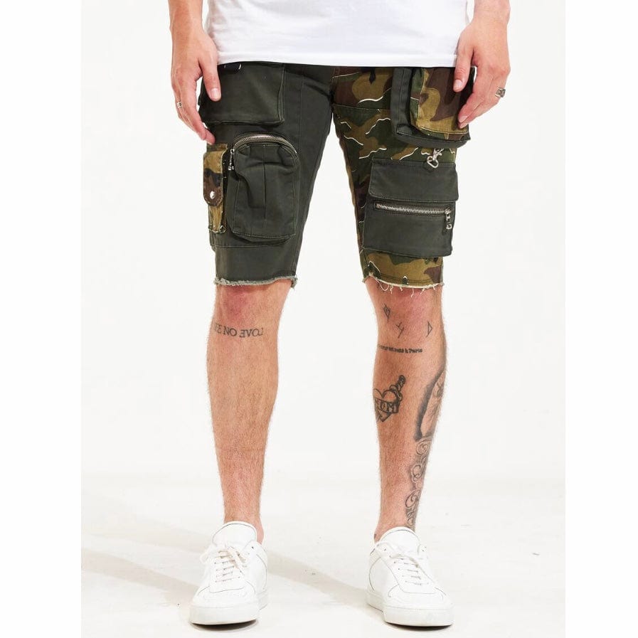 Embellish Prestige Shorts (Army) EMBSP222-106