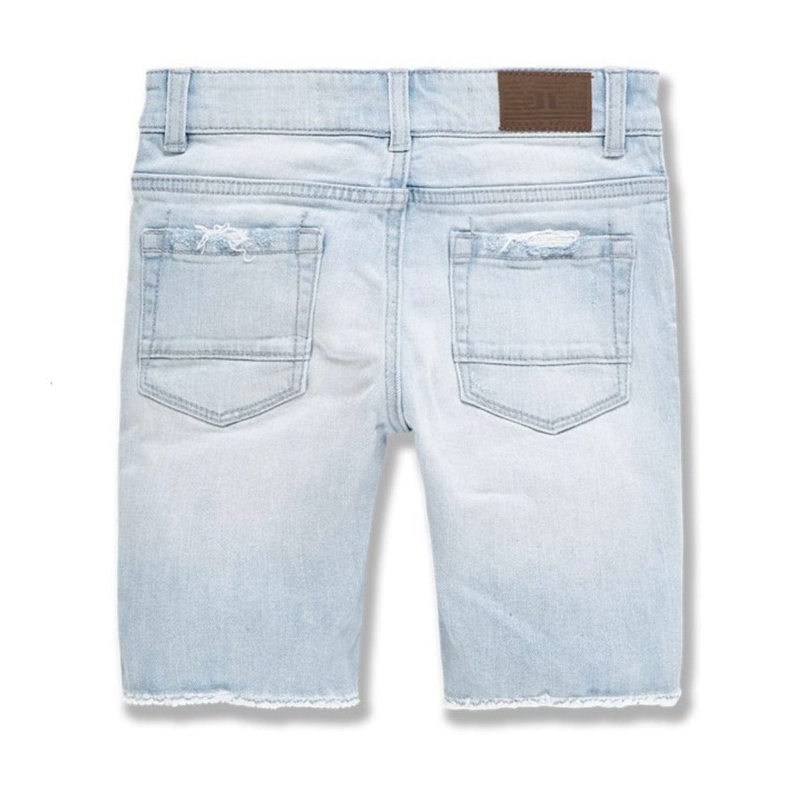 Boys Jordan Craig Abyss Denim Shorts (Ice Blue) J3165SB