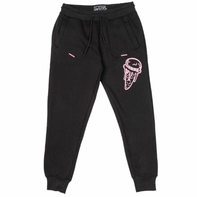 White Gummy Whoperzz Jogger (Black) 321-36465