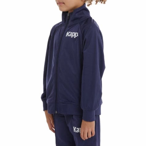 Kids Kappa Authentic Angost Track Jacket (Navy) 341B5GW