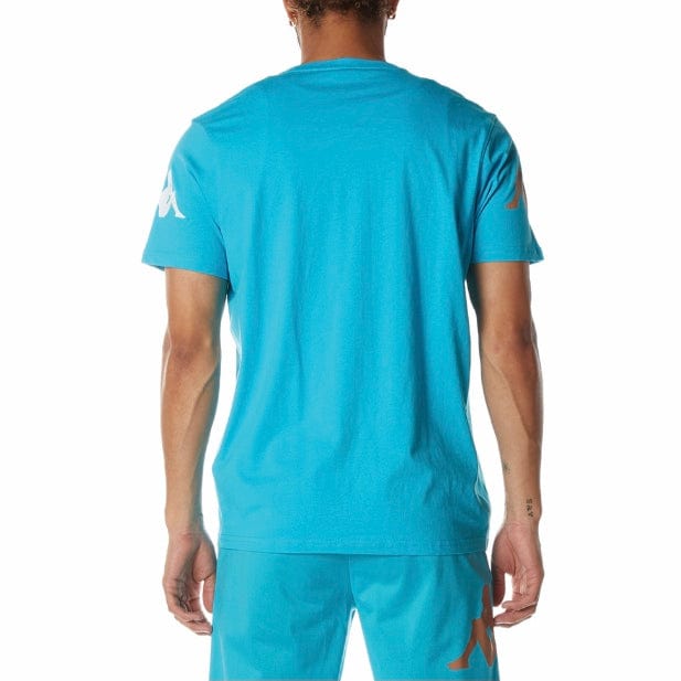 Kappa Authentic Paroo T Shirt (Dark Aqua) 34155EW